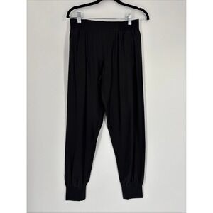 ATM Anthony Thomas Melillo Black Silk Jogger Pants - Size XS
